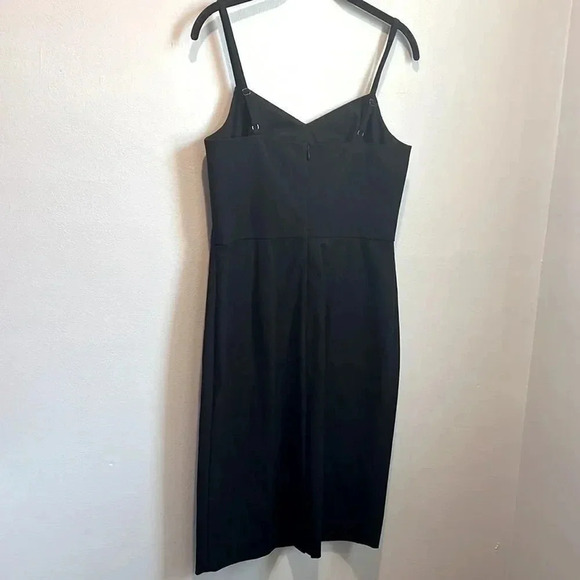 NWT Banana Republic black spaghetti strap dress - Picture 6 of 11
